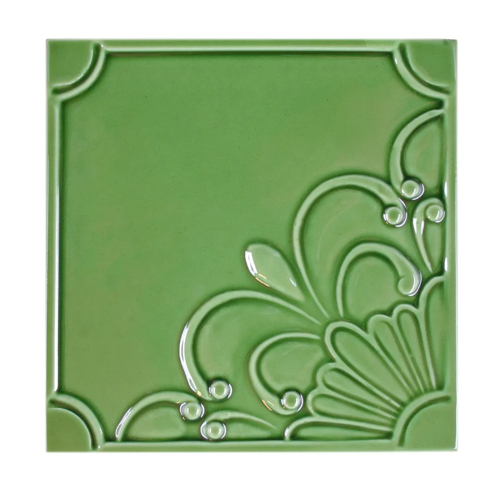 Royal Windsor 6"x6" Quarter Period Embossed Victorian Tile